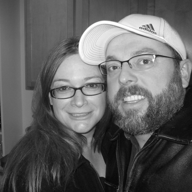 Here is a picture from when we started dating. We were about to leave for our first overnight trip out of town.