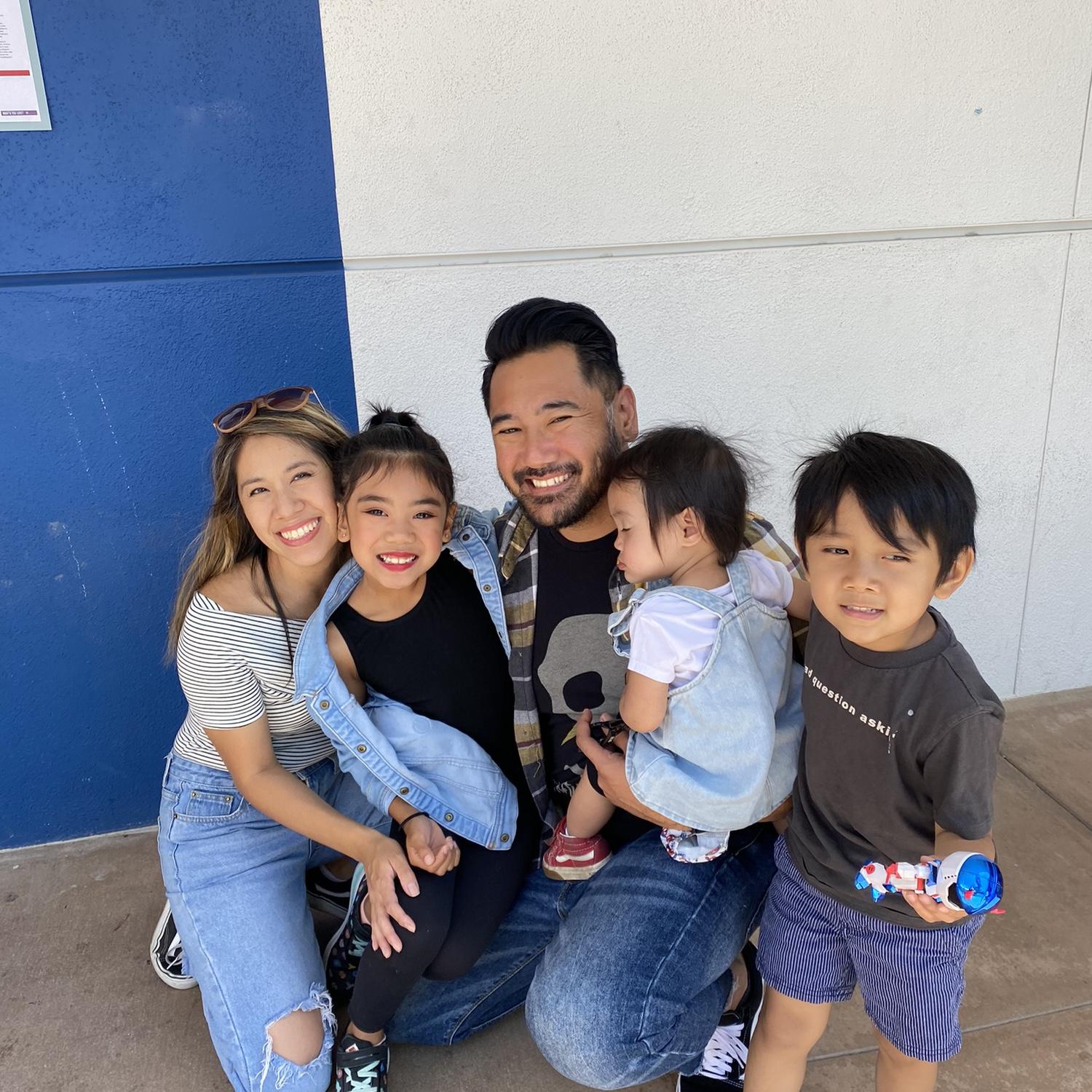 At Jazlene’s dance recital 2022.