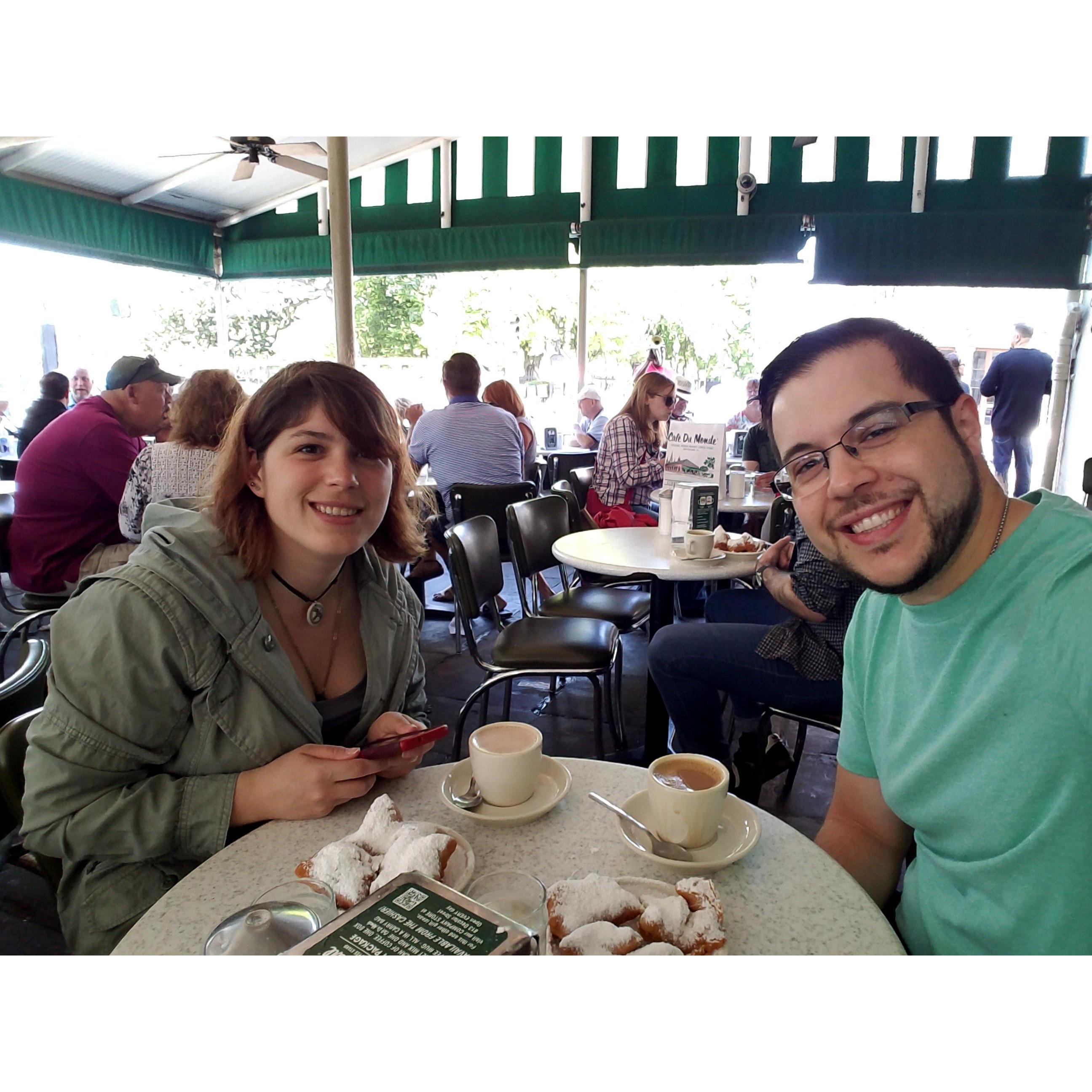 Cafe Du Monde for some world famous beignets!