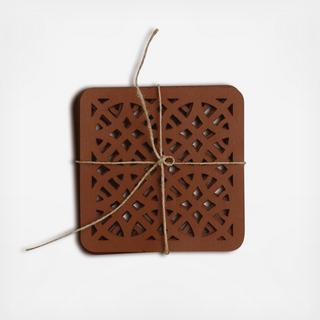 Au Natural Coaster, Set of 4