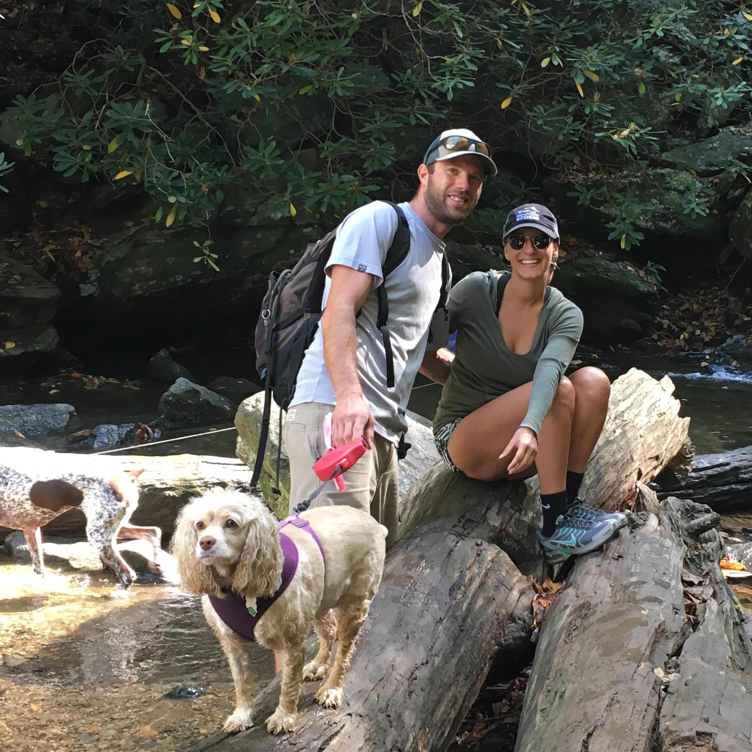 Summer hikes with our little fam.