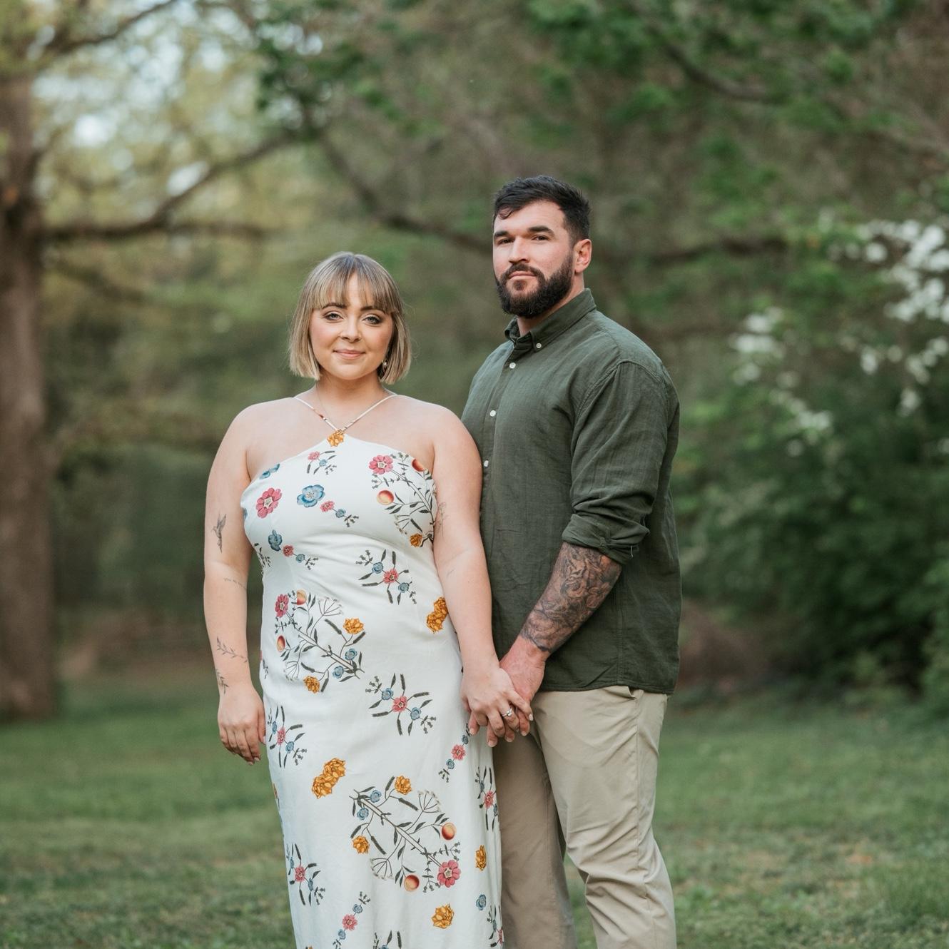 Engagement pictures where we met! Maryville College