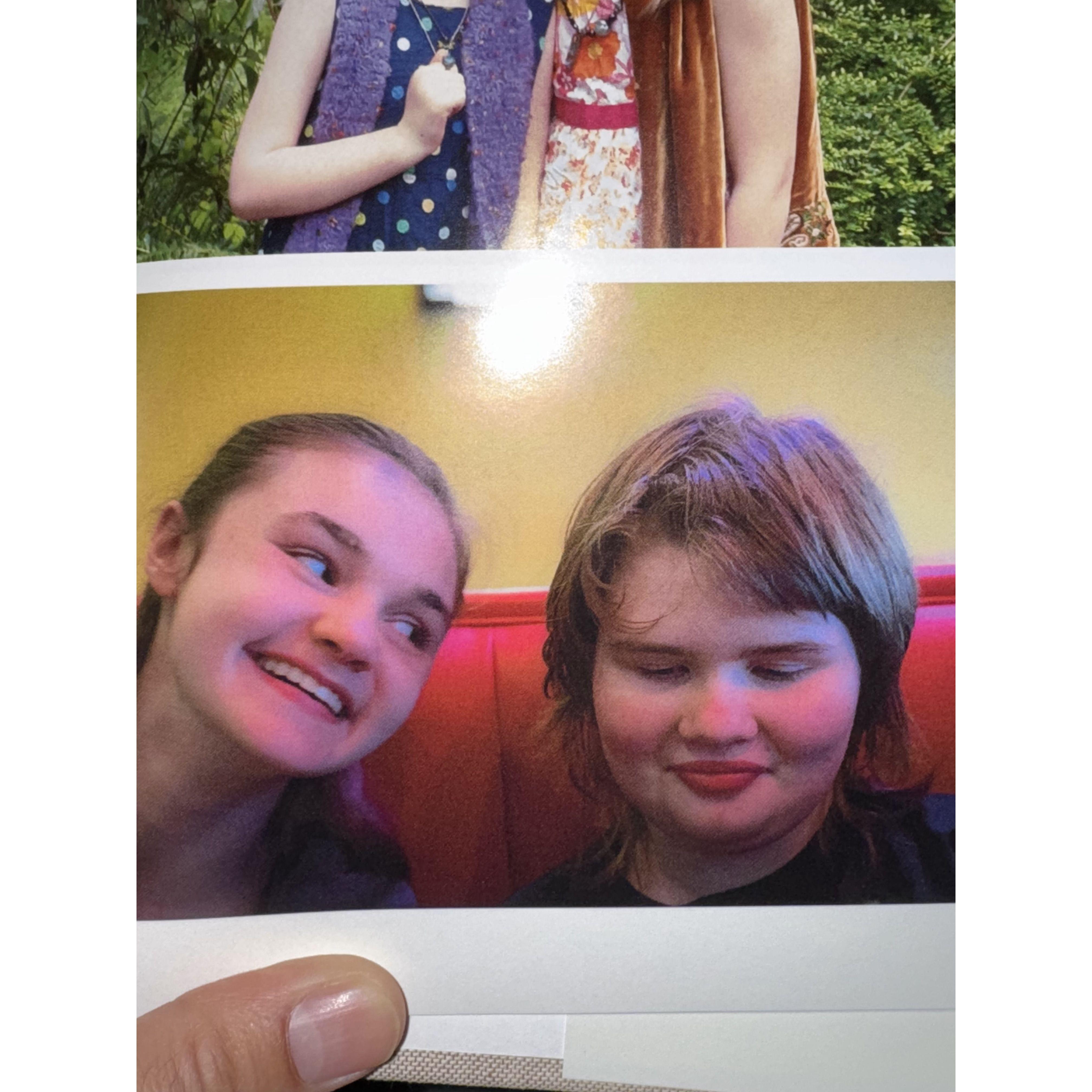 Lacy and Ro, best buds