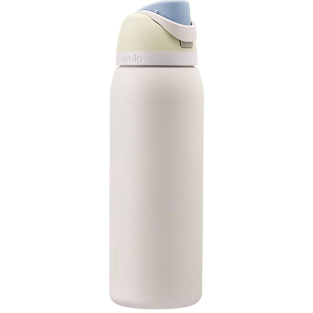 Owala FreeSip Insulated Stainless Steel Water Bottle with Straw for Sports, Travel, and School BPA-Free Sports Water Bottle, 40 oz, Iced Breeze