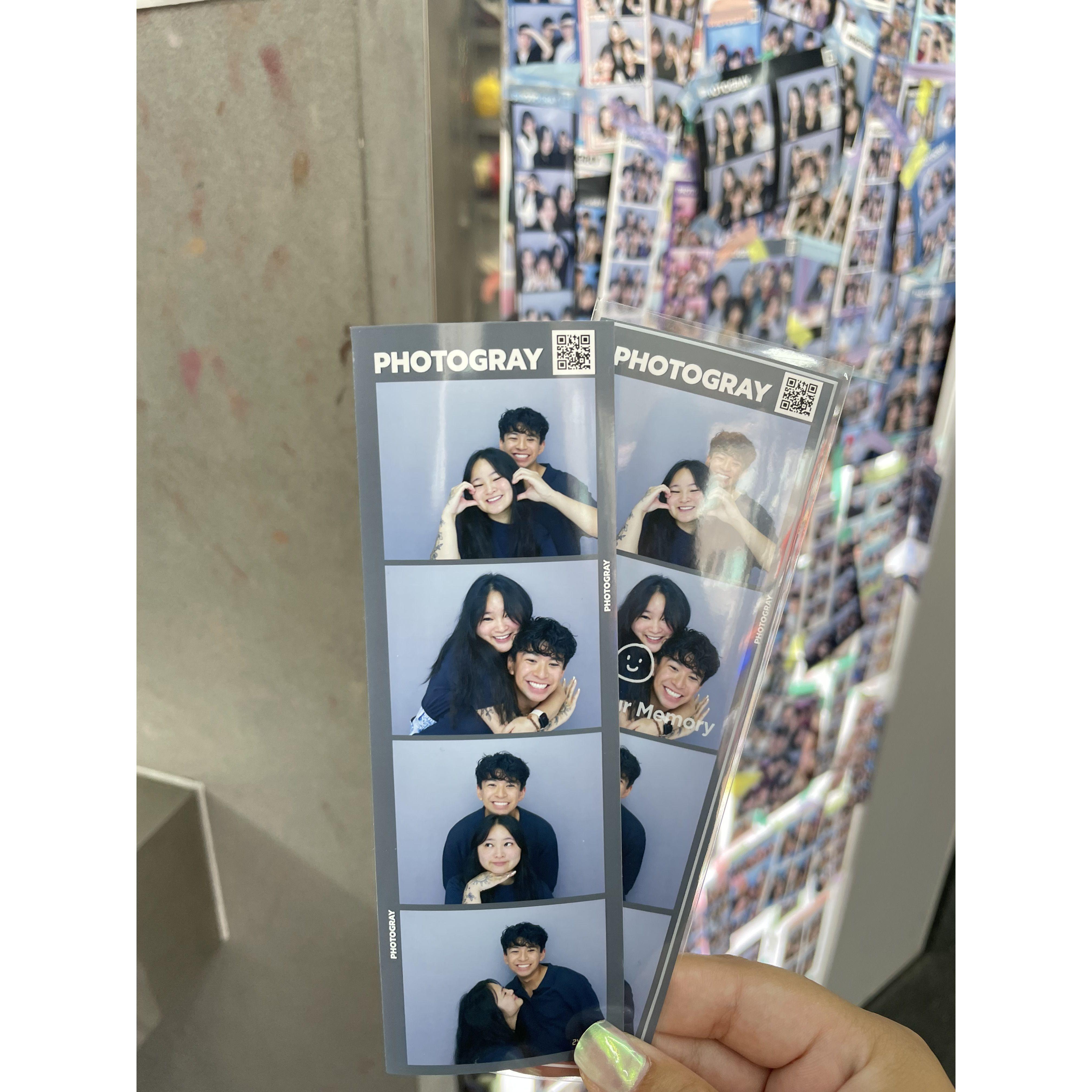 Photo Booth pictures from South Korea