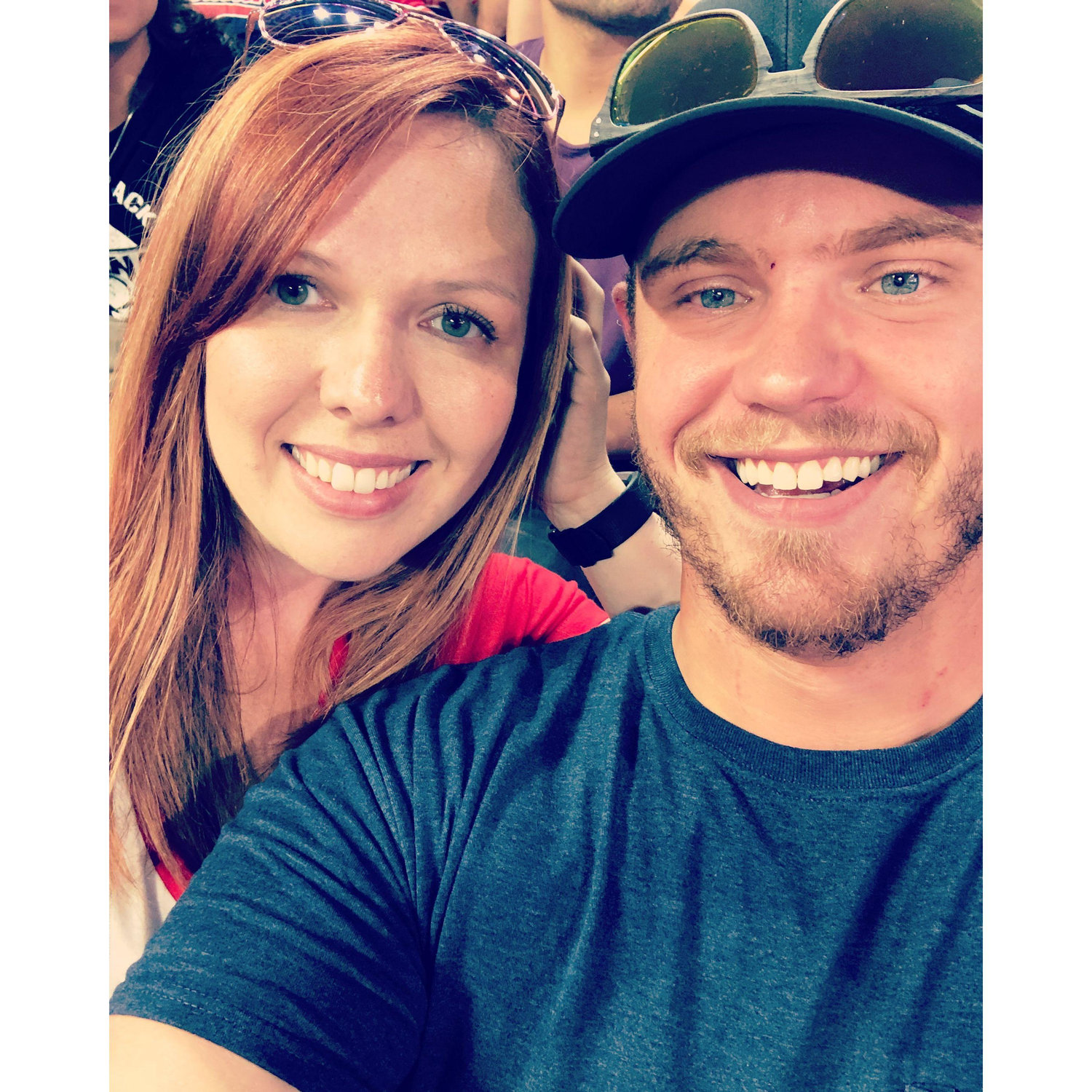 Our first Cleveland Indians Game!