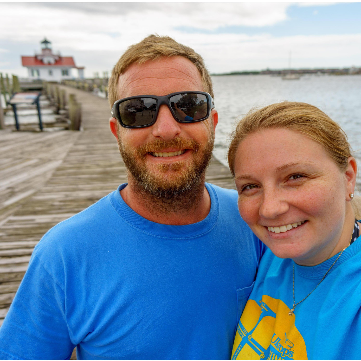 We explored all around Manteo, NC and went to the lighthouse.
