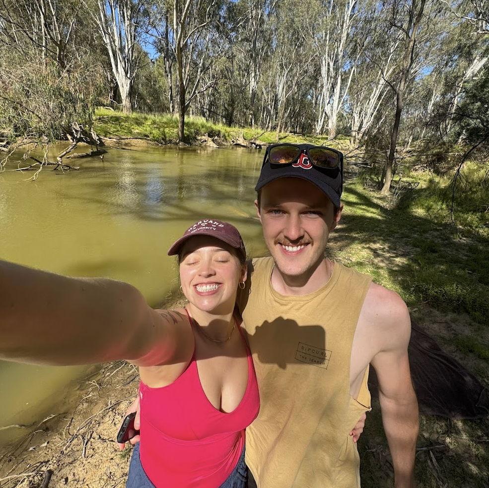 camping near the Murray River, VIC, December 2023