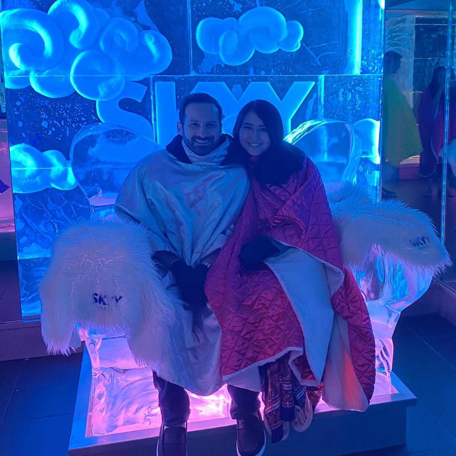 Ice bar 🥶