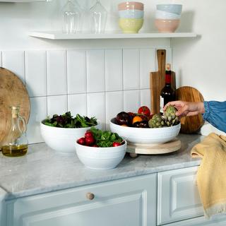 Ceramic 2-Piece Nested Mixing Bowl Set