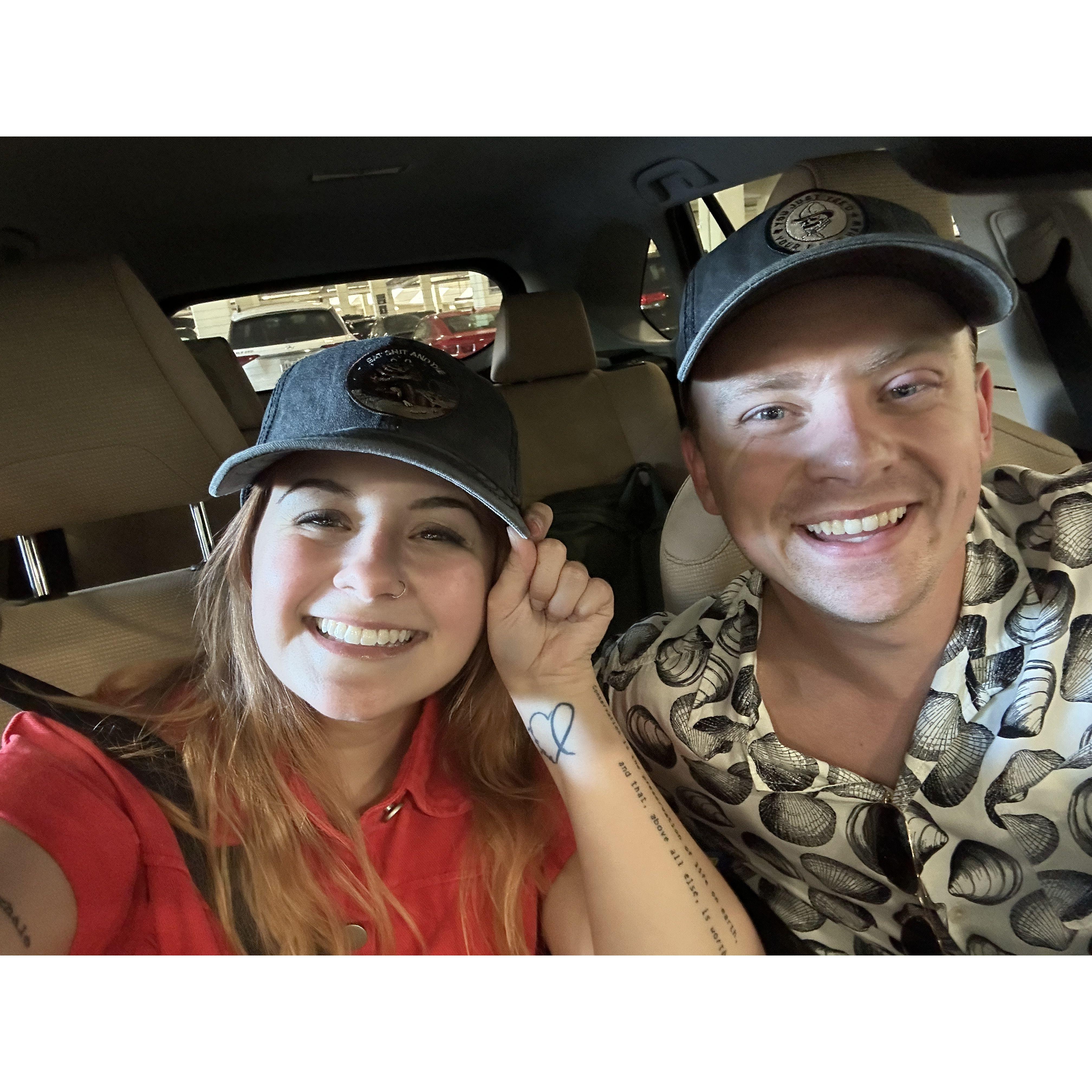 TX fun... See his hat? "You just Yee'd your last Haw"