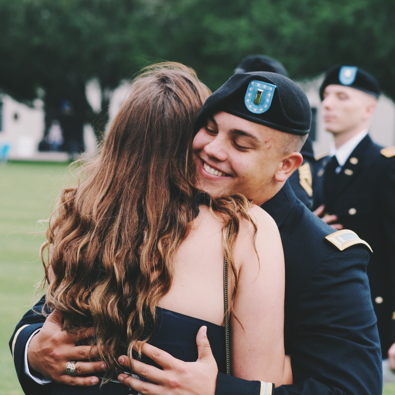 Grant's Army Commissioning, May 2017
(The day Madison first met Grant's family)