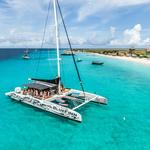 Klein Curacao with Sailing Catamaran BlueFinn
