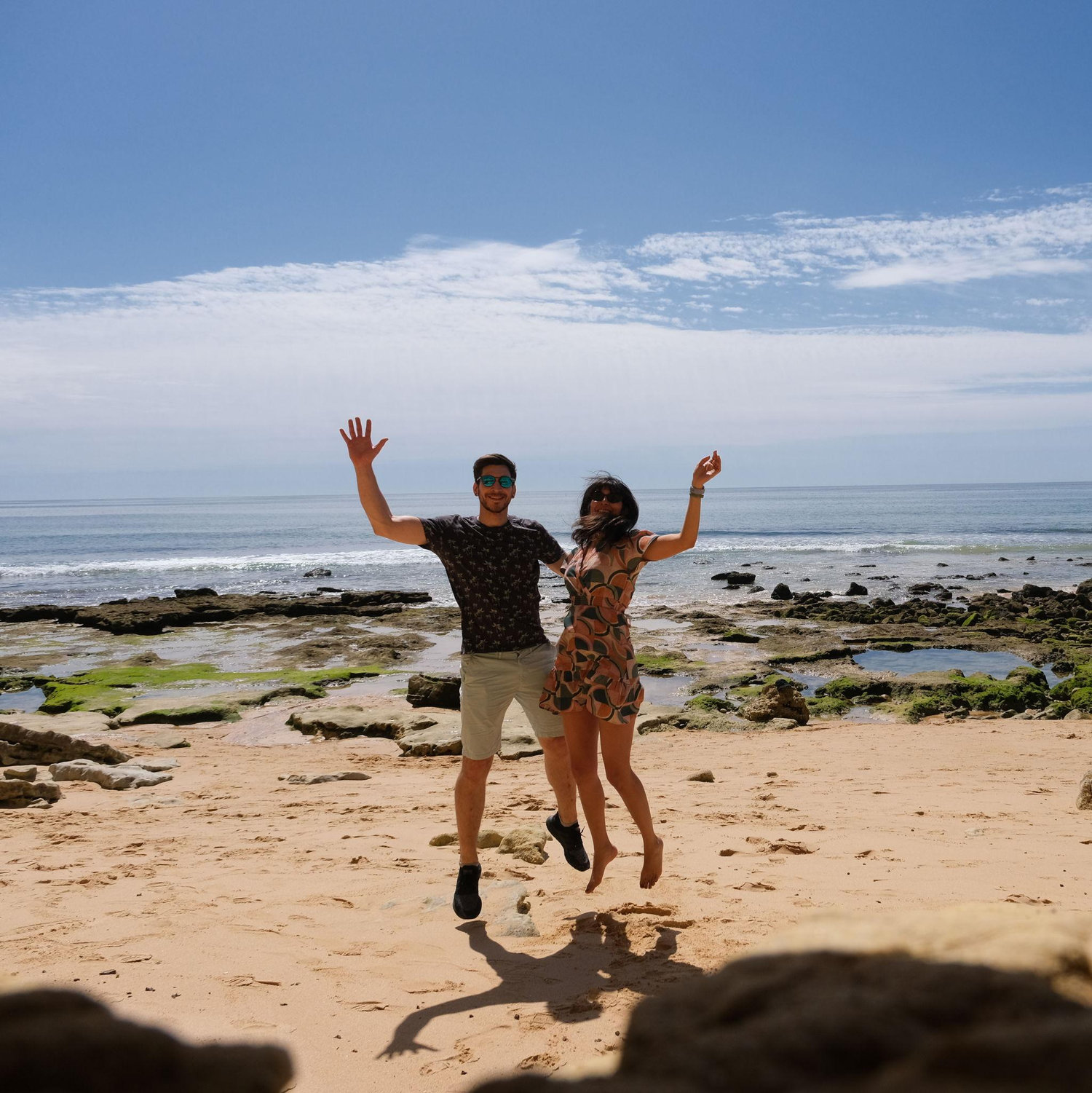 The south of Portugal, where we got engaged