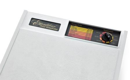 Excalibur EXD500W 5-Tray Electric Food Dehydrator with Adjustable Thermostat Accurate Temperature Control Faster and Efficient Drying Made in USA, Medium