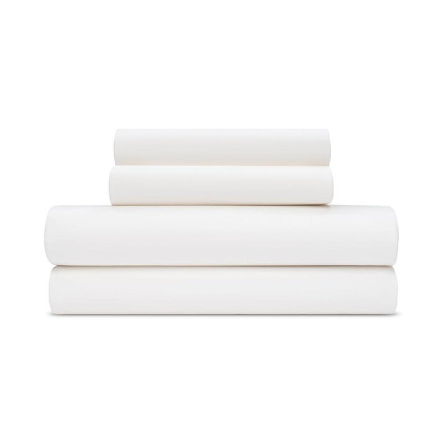BleuBully Pure Beech Modal Jersey Knit Sheet Sets – Ultra Soft, Premium Quality, Luxurious Jersey Knit Sheets from Beechwood (Ivory White, Queen)