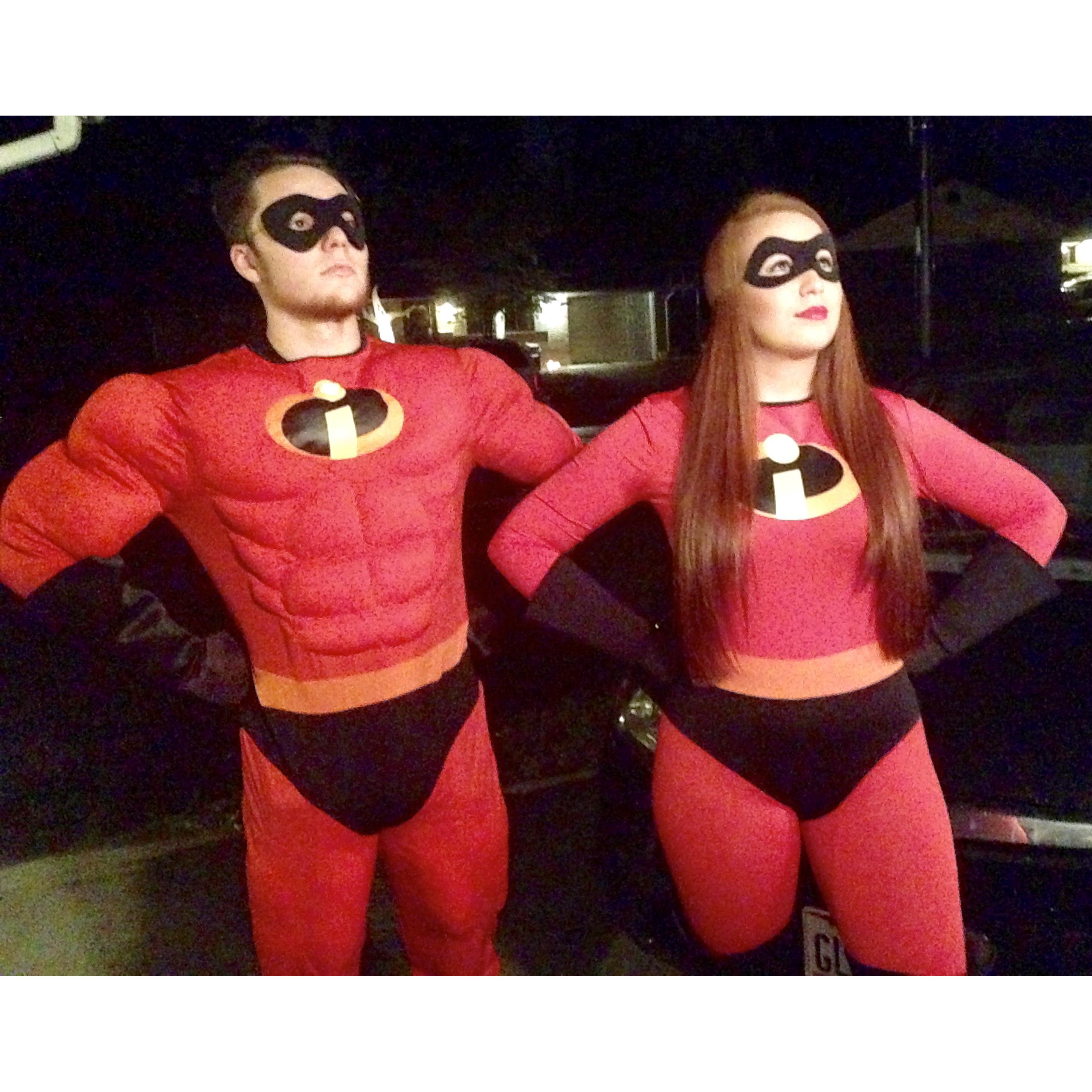 One of many Halloweens together