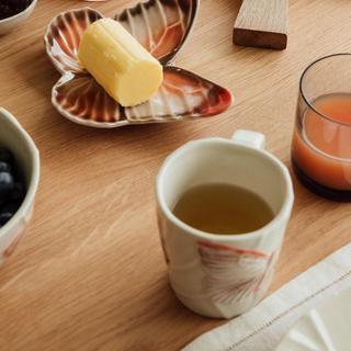 Cloudy Butterflies By Claudia Schiffer Mug, Set of 4