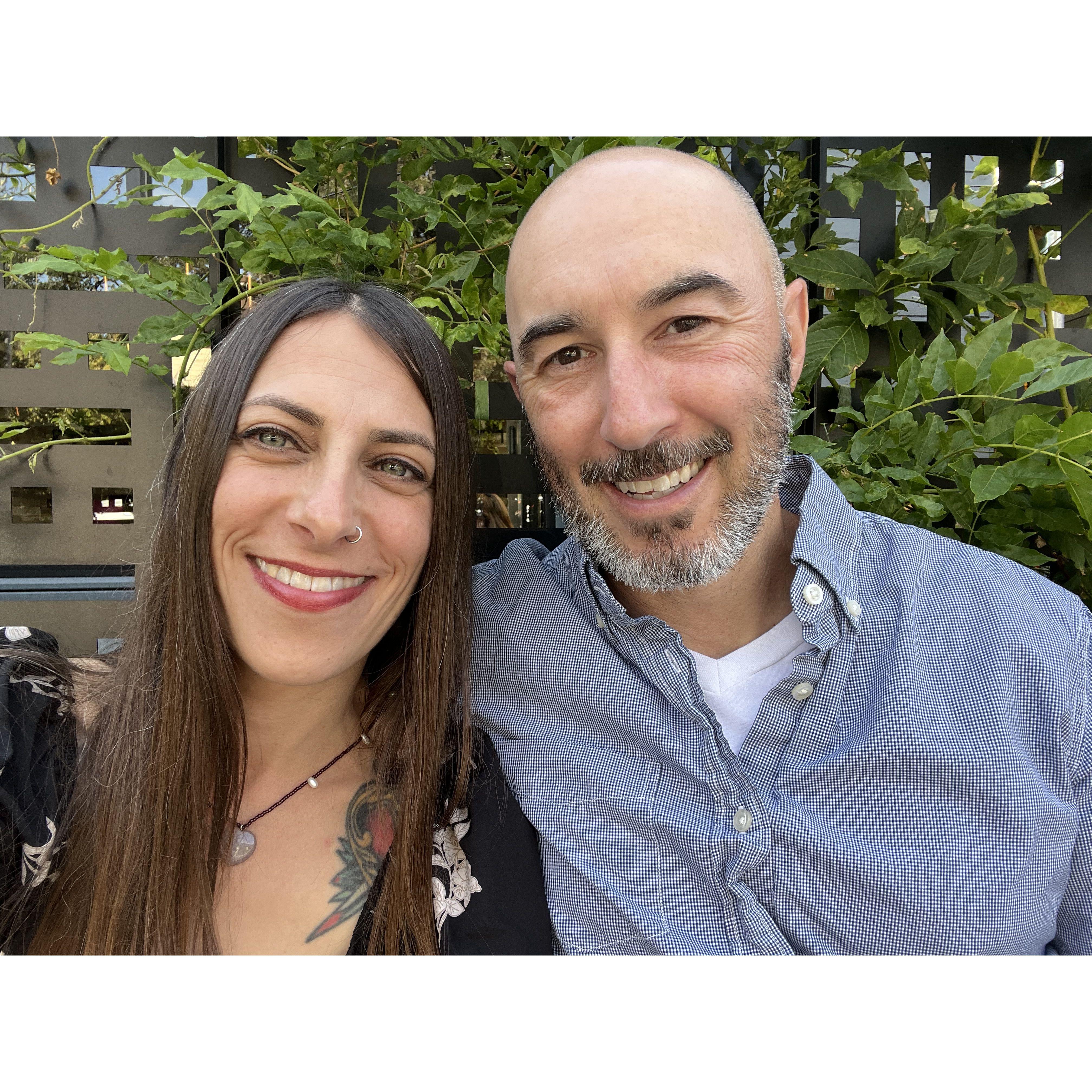 We clean up alright. Happy 1st Anniversary to us!