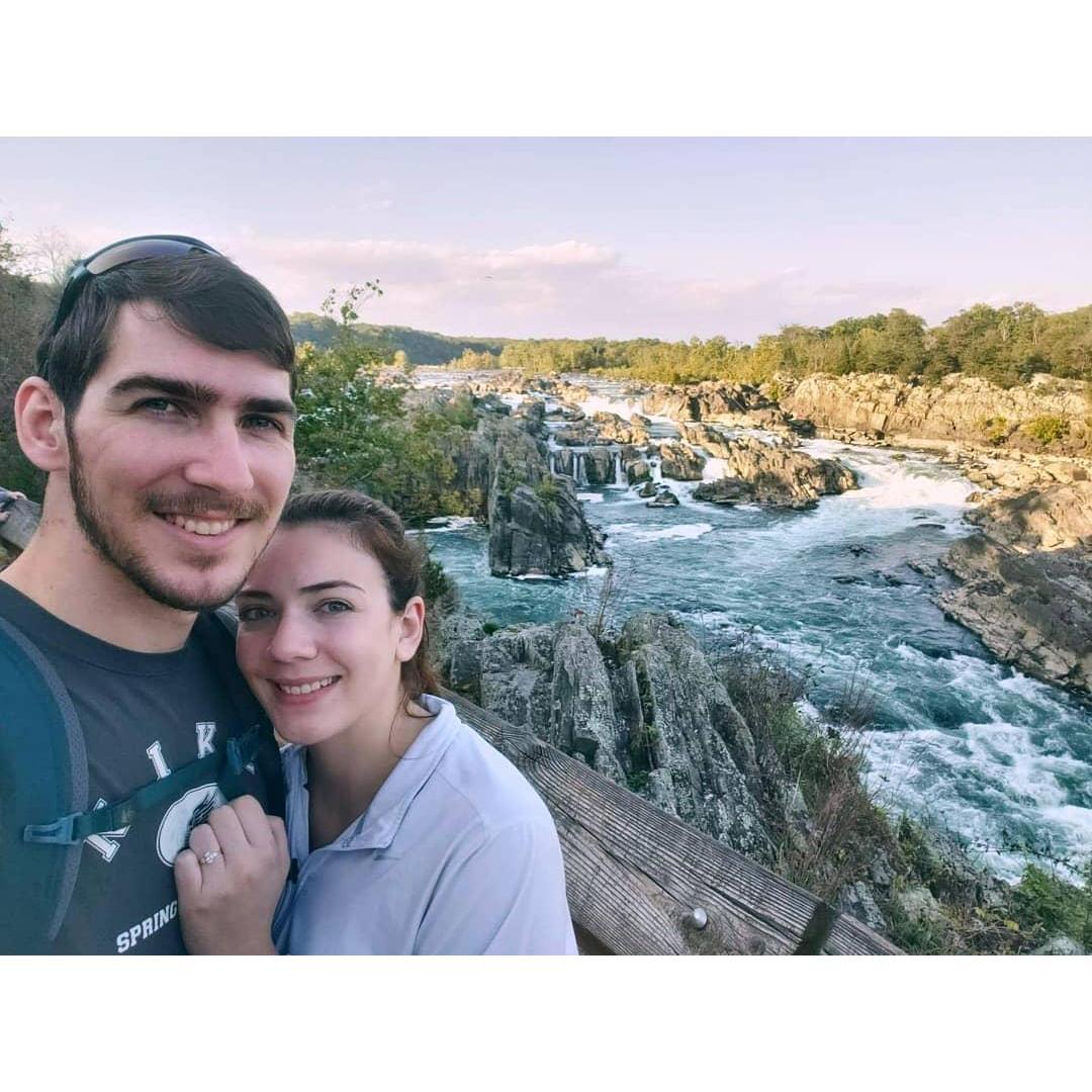 Hiking at Great Falls National Park!