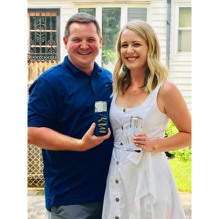 At our first engagement party