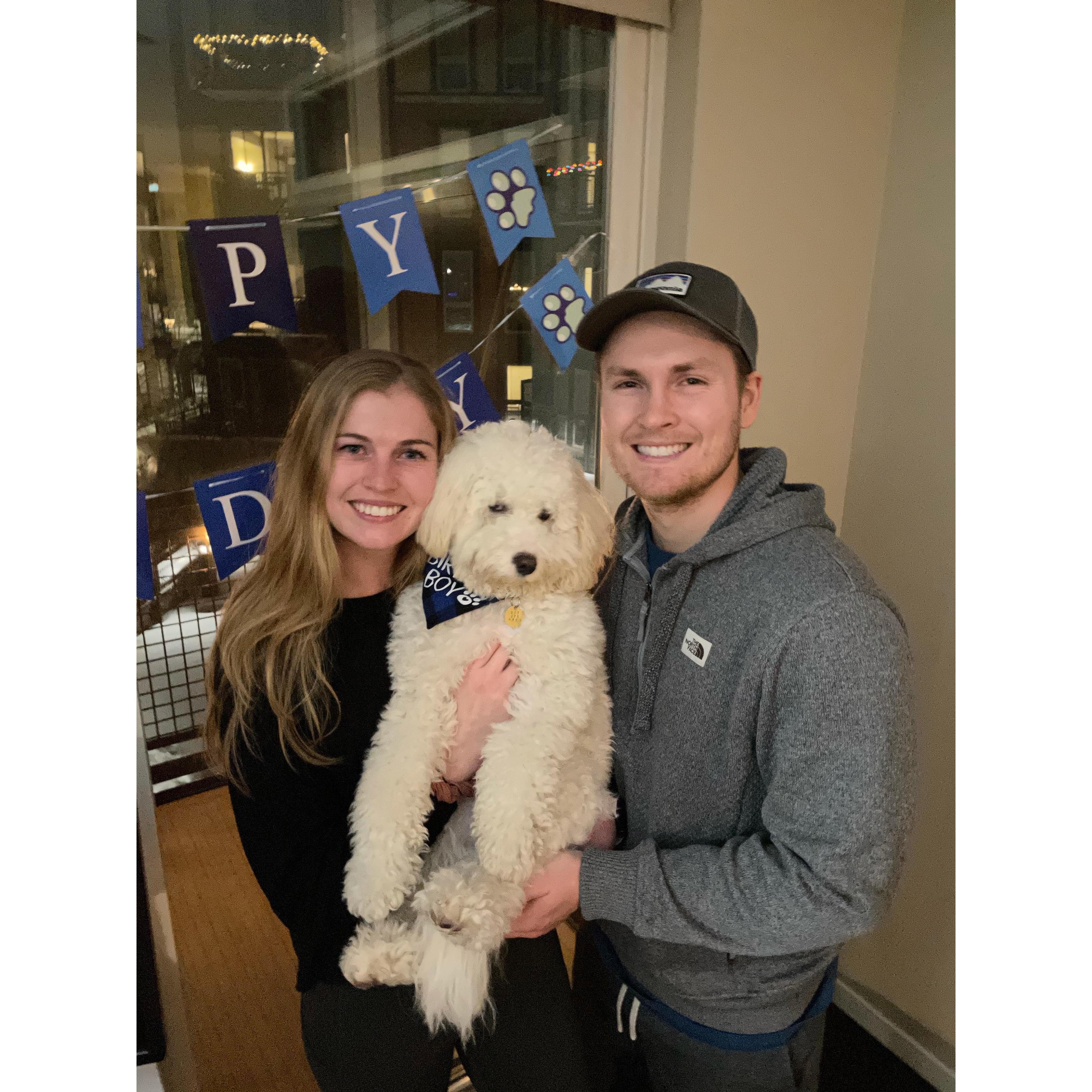 Milos first birthday party!