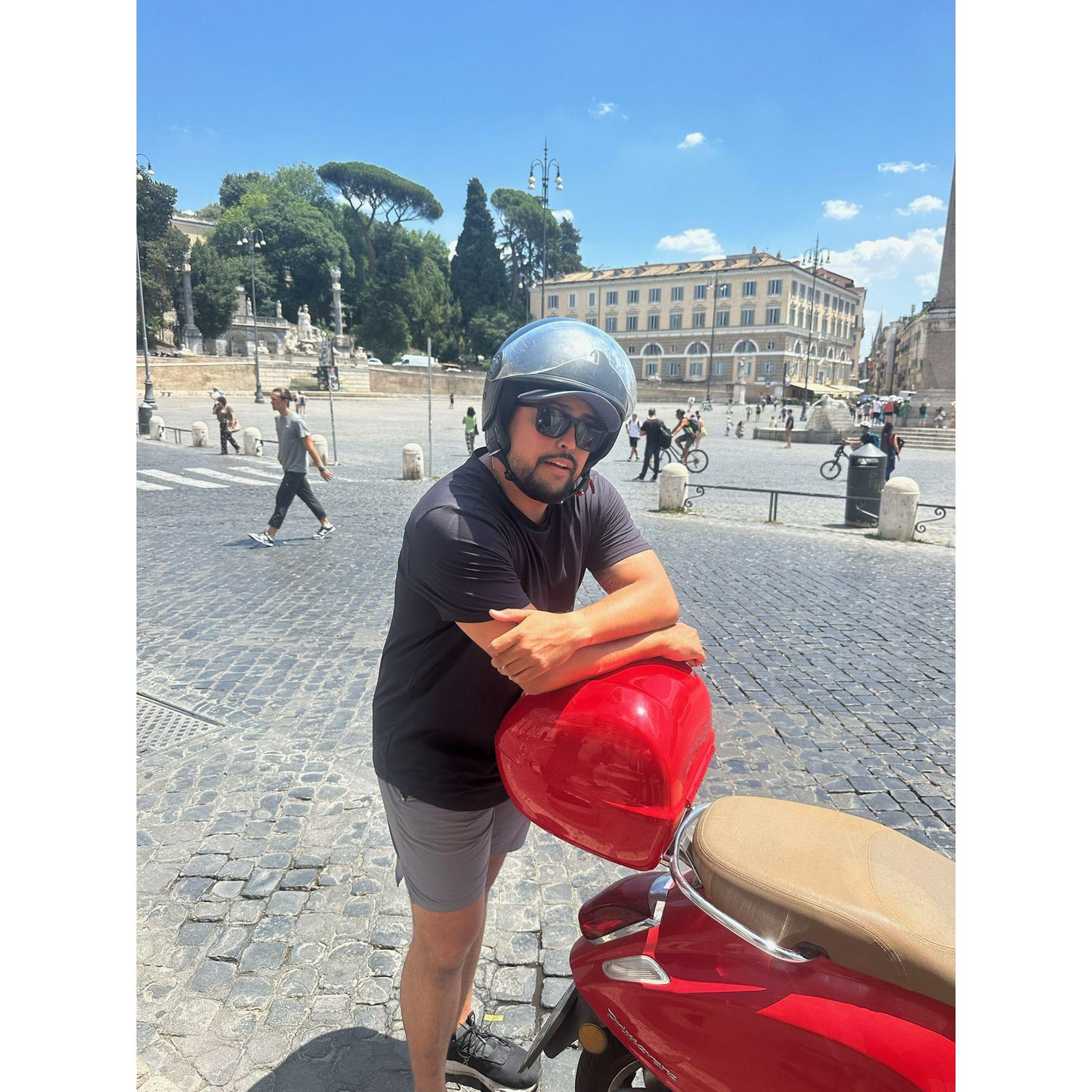 Our sexy tour guide