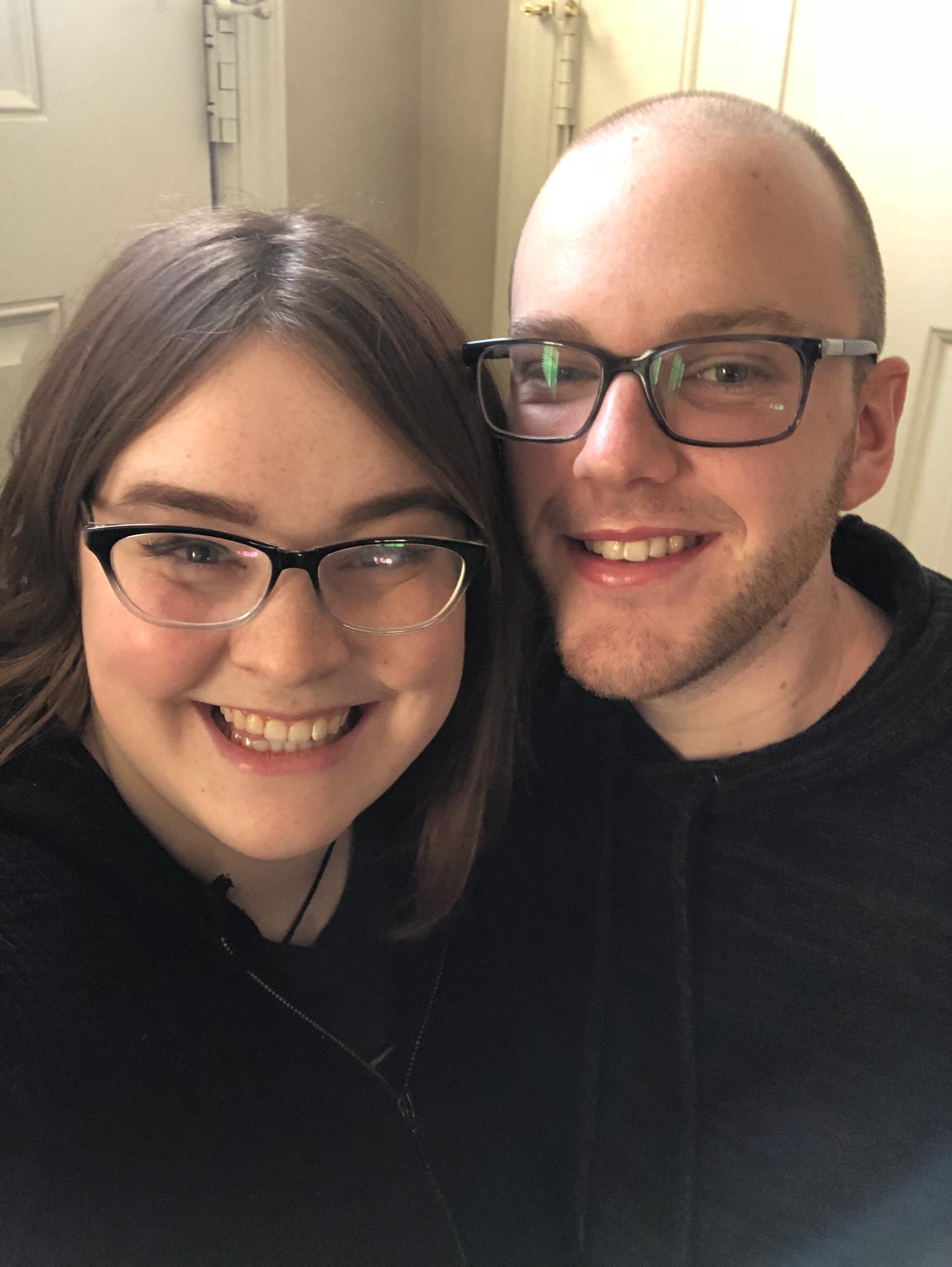 Checking off the bride squad with my lovely John as my...Man of Honor? Bridesguy? Whatever it is, it’ll be fun!