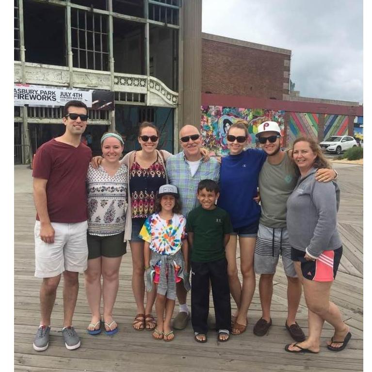Fleck Family vacation in Asbury Park, NJ 2017