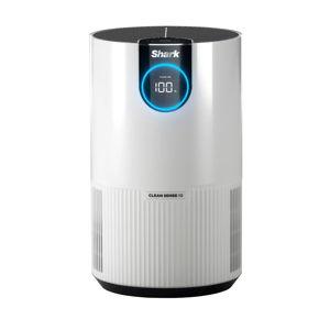 Shark - Clean Sense Air Purifier 500, Clean Sense IQ, NanoSeal True HEPA, 500 sq. ft., Filters 99.9% of allergens, Pro Odor Lock - White