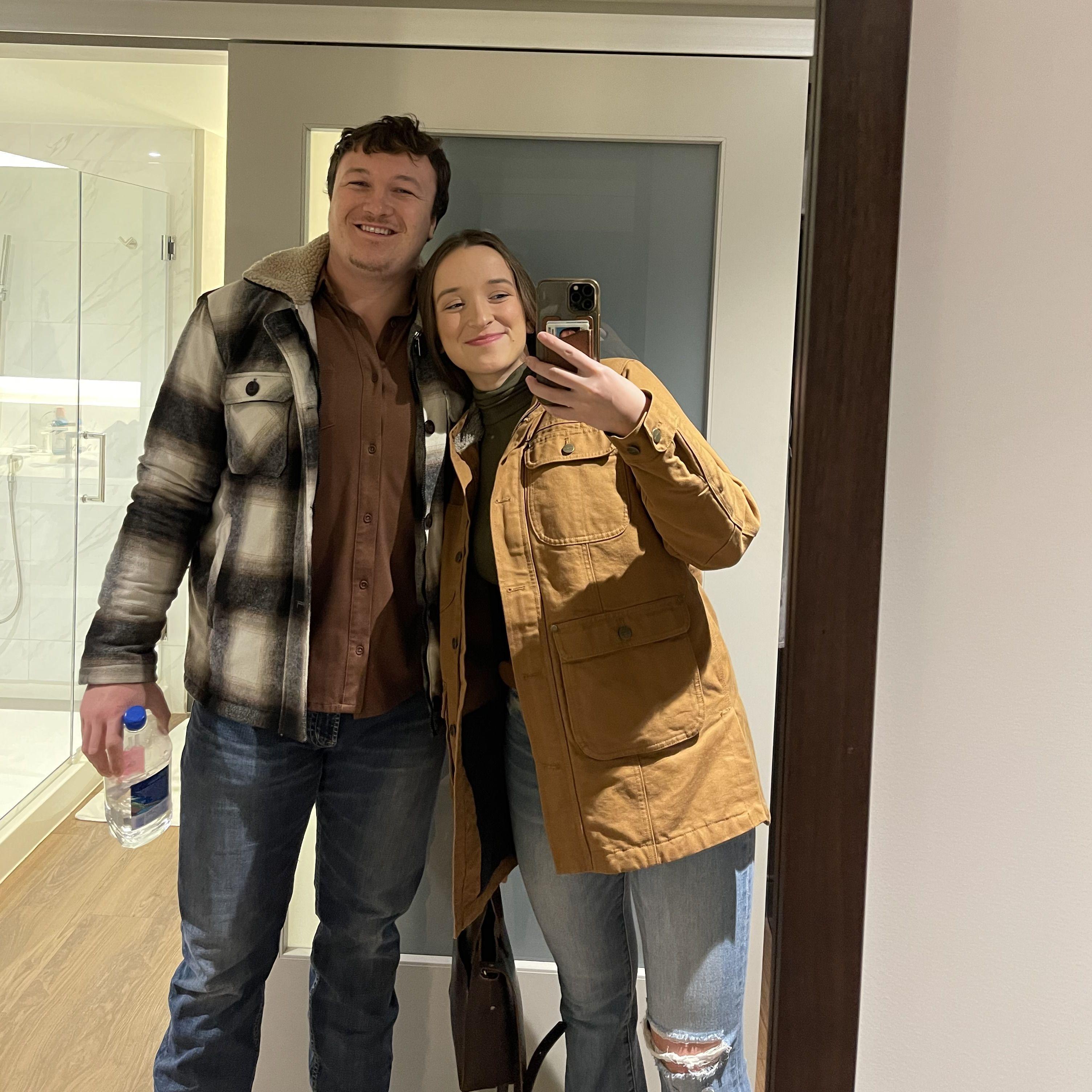 Our first date