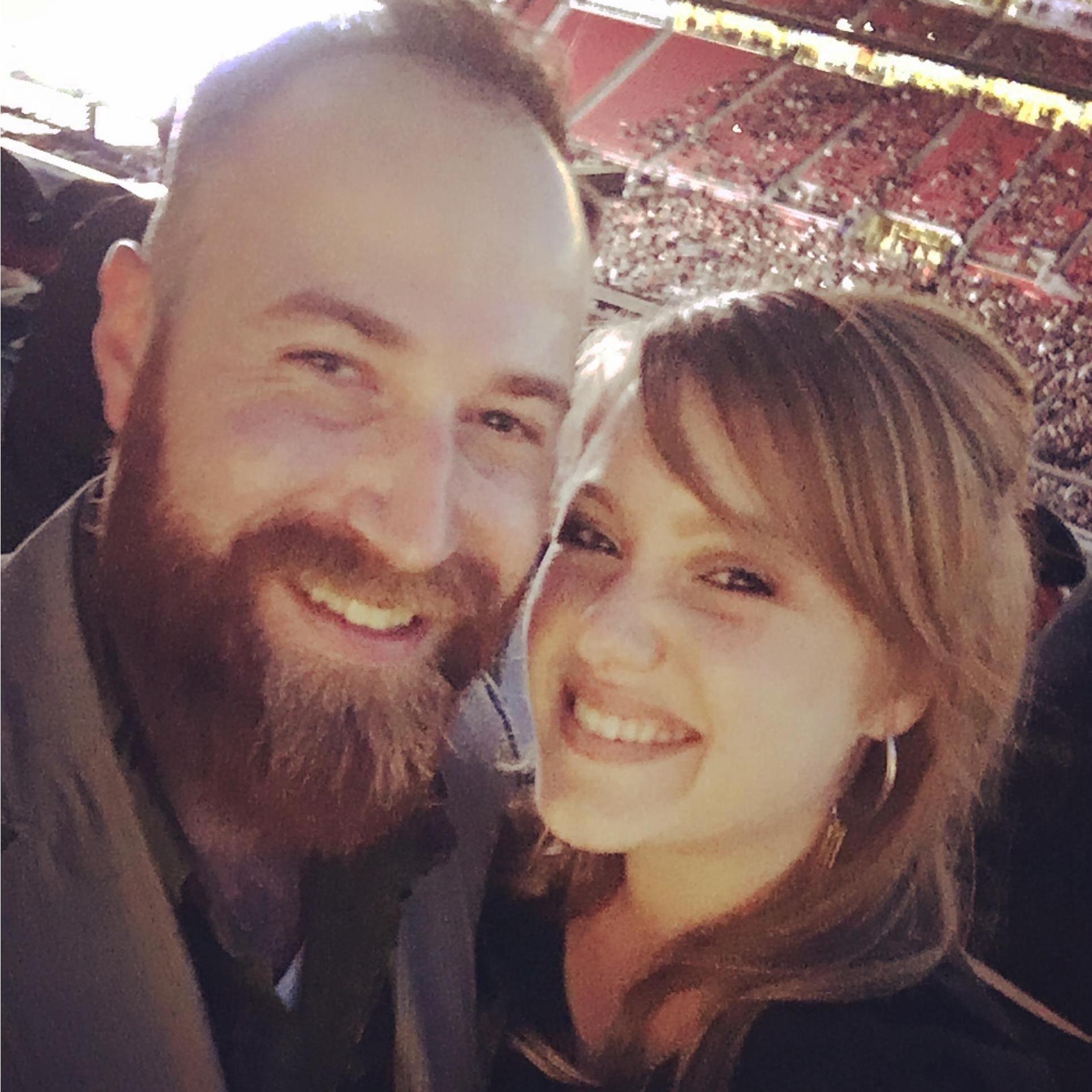 That time Chris took Rachel to see Beyonce for her birthday <3