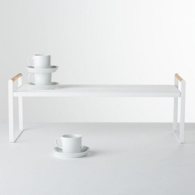 Yamazaki White Tosca Wired Organizer Rack