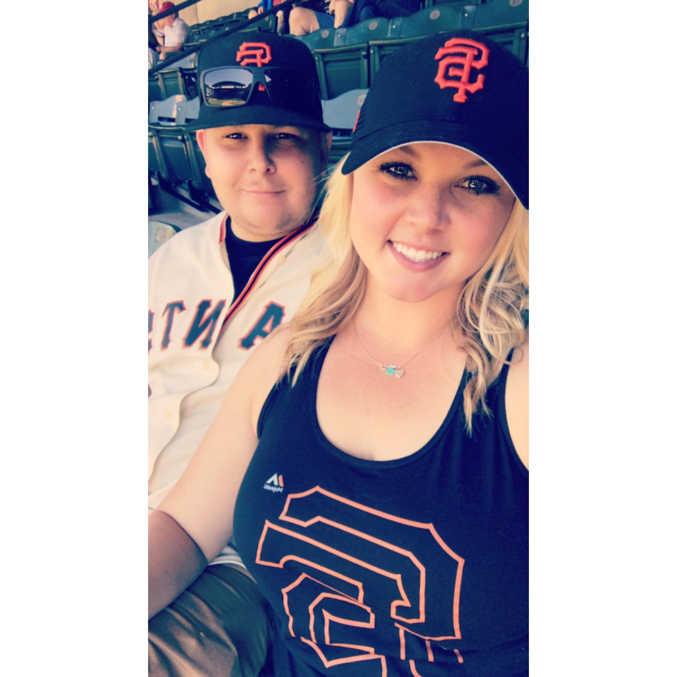 April 2017 - Our First Vacation Together in Phoenix, AZ; Giants v Diamondbacks