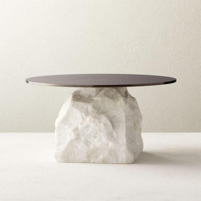 Hubbard Large Marble Cake Stand