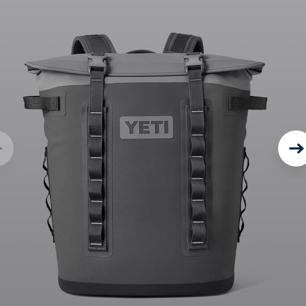 YETI Hopper M20 Soft Backpack Cooler - Charcoal