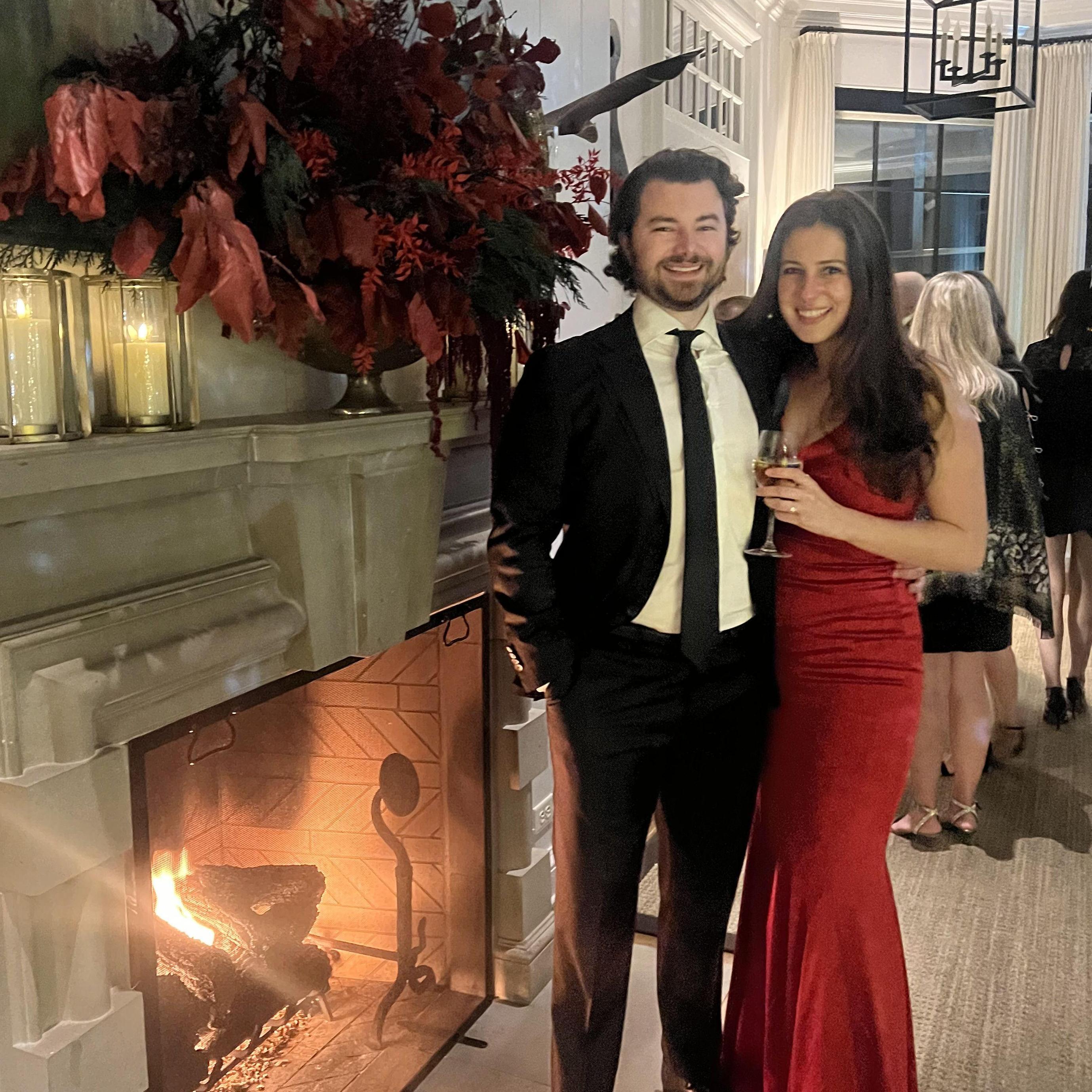 2024 New Year's Eve Gala with Peter's family at the River Course in Kiawah!