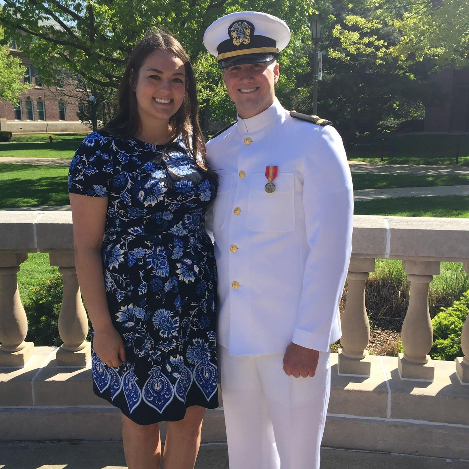 Nathan’s commissioning ceremony