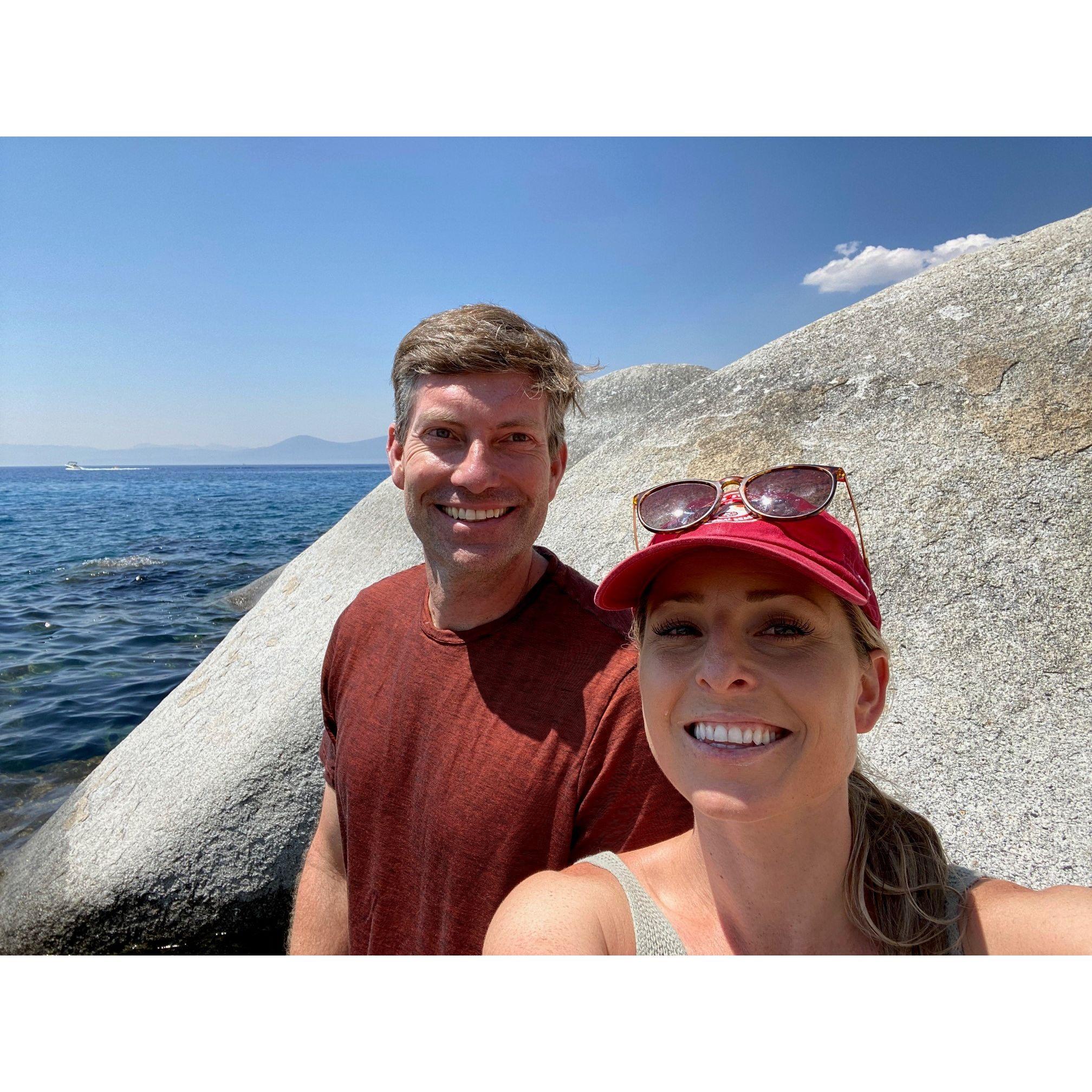 East Shore Bike Trail on our Tahoe staycation - Summer 2022