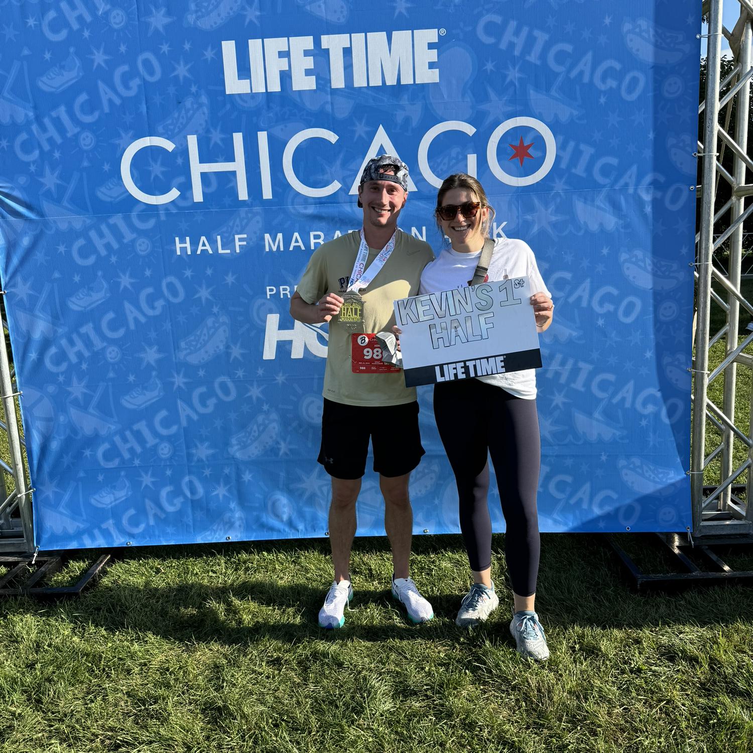 Kev's first half marathon