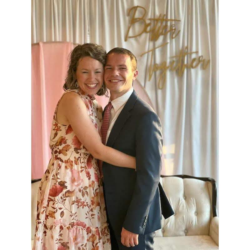 Our first wedding together!
