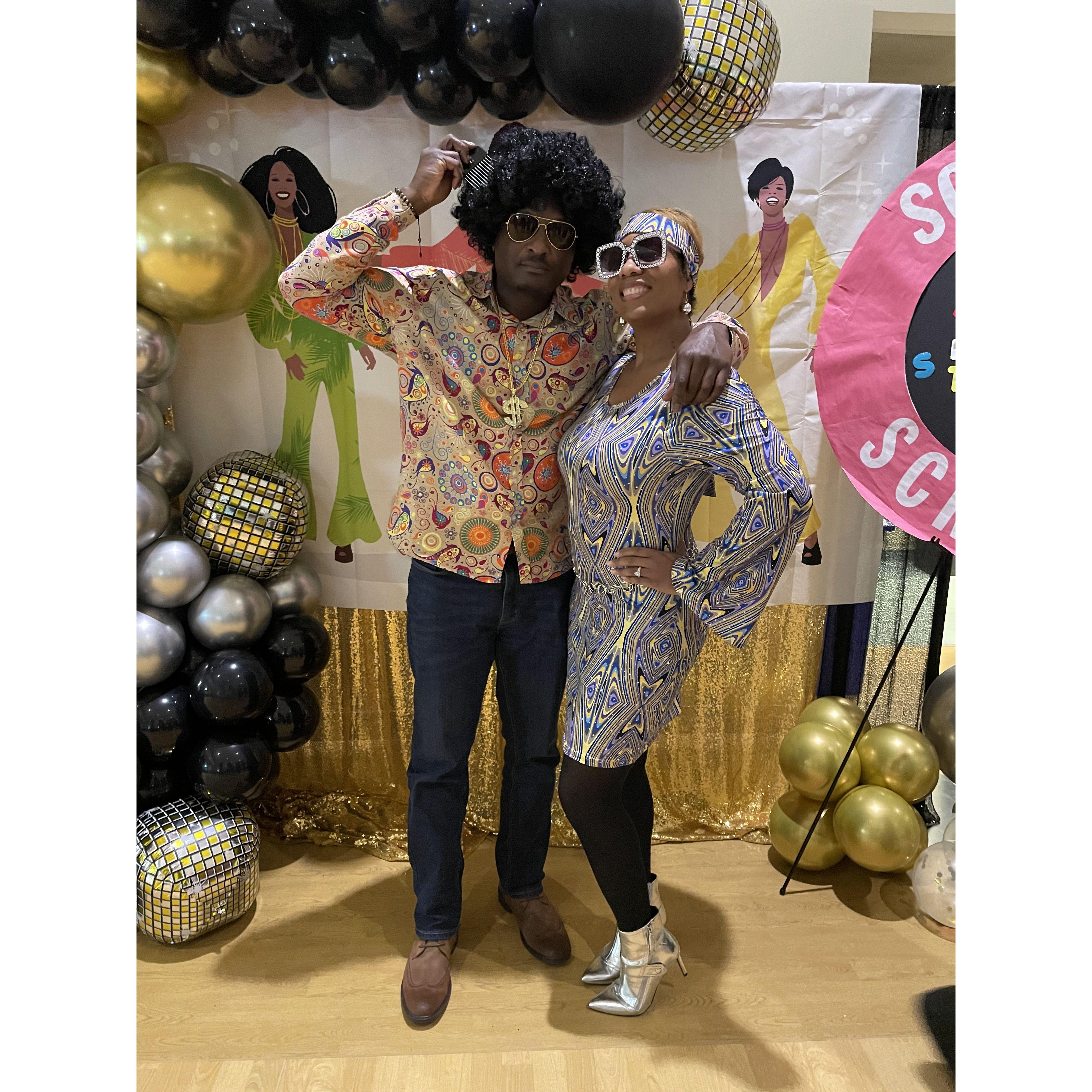 70's themed birthday party