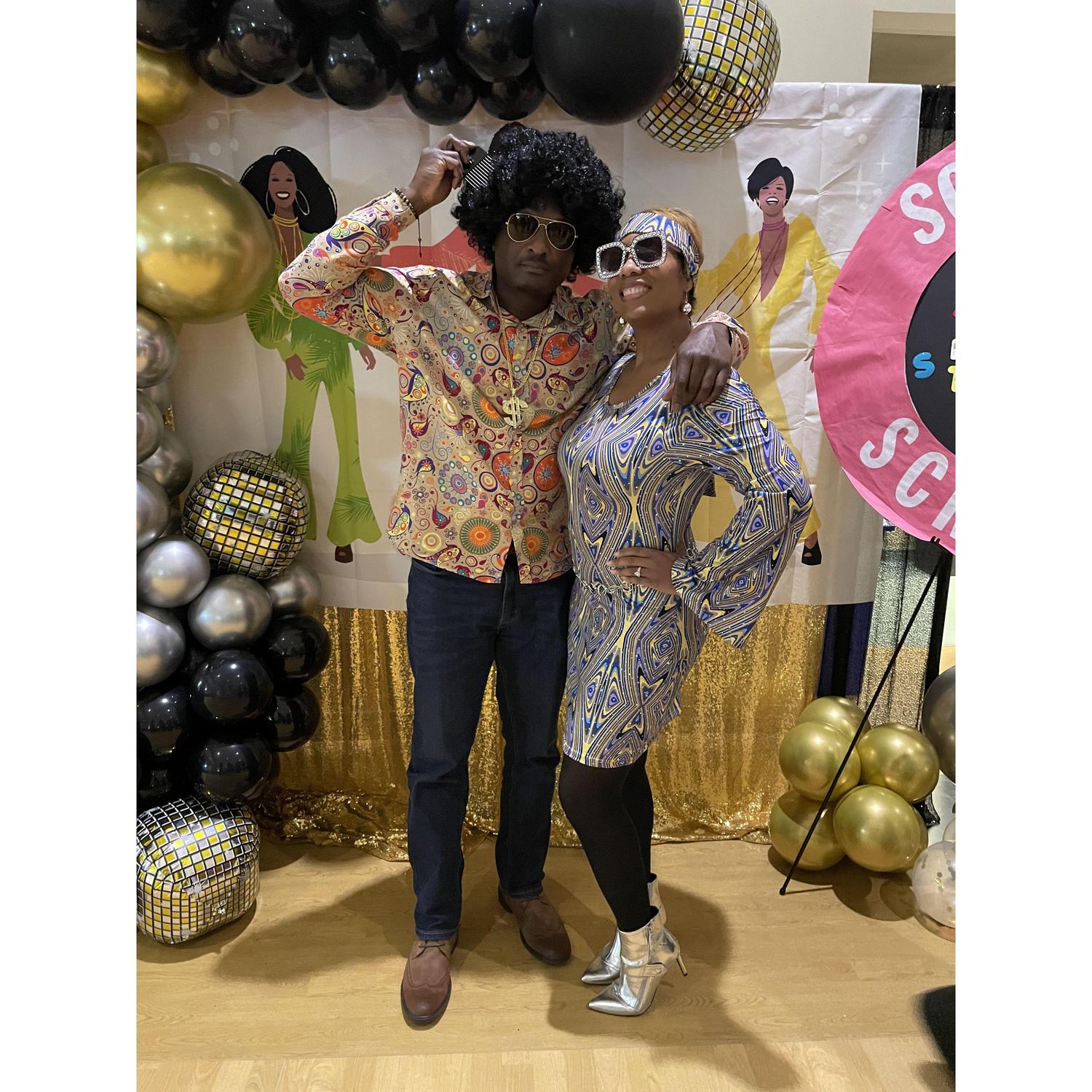 70's themed birthday party