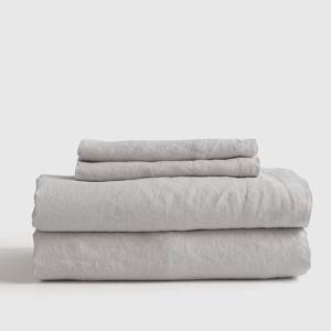 Linen Sheets | Quince in Light Grey