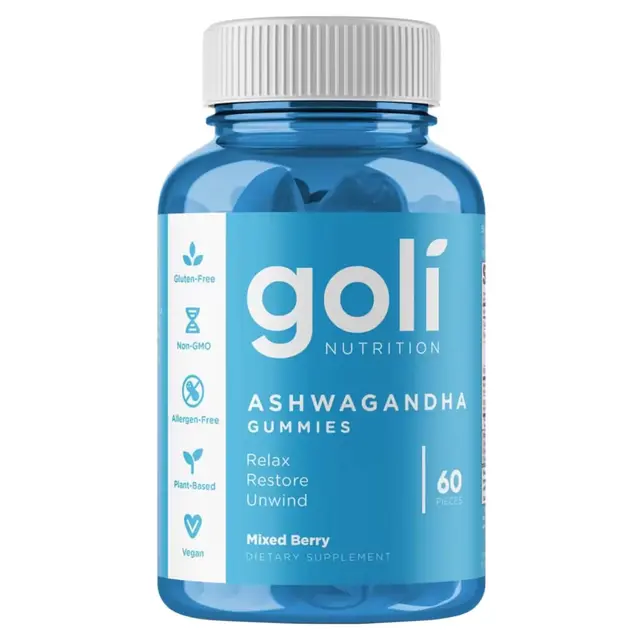 Goli® Nutrition Ashwagandha 60-Count Mixed Berry Gummies