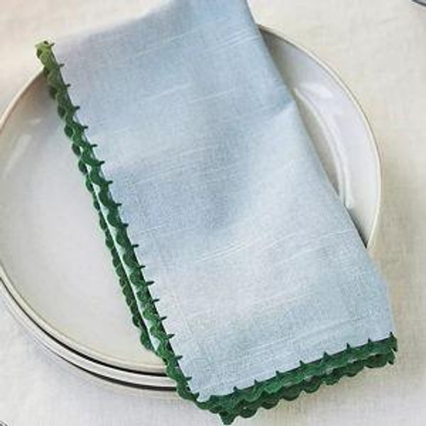 Ric Rac Cotton Napkin Set, Set of 4