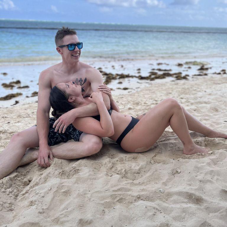 Our first vacation together in Cancun!