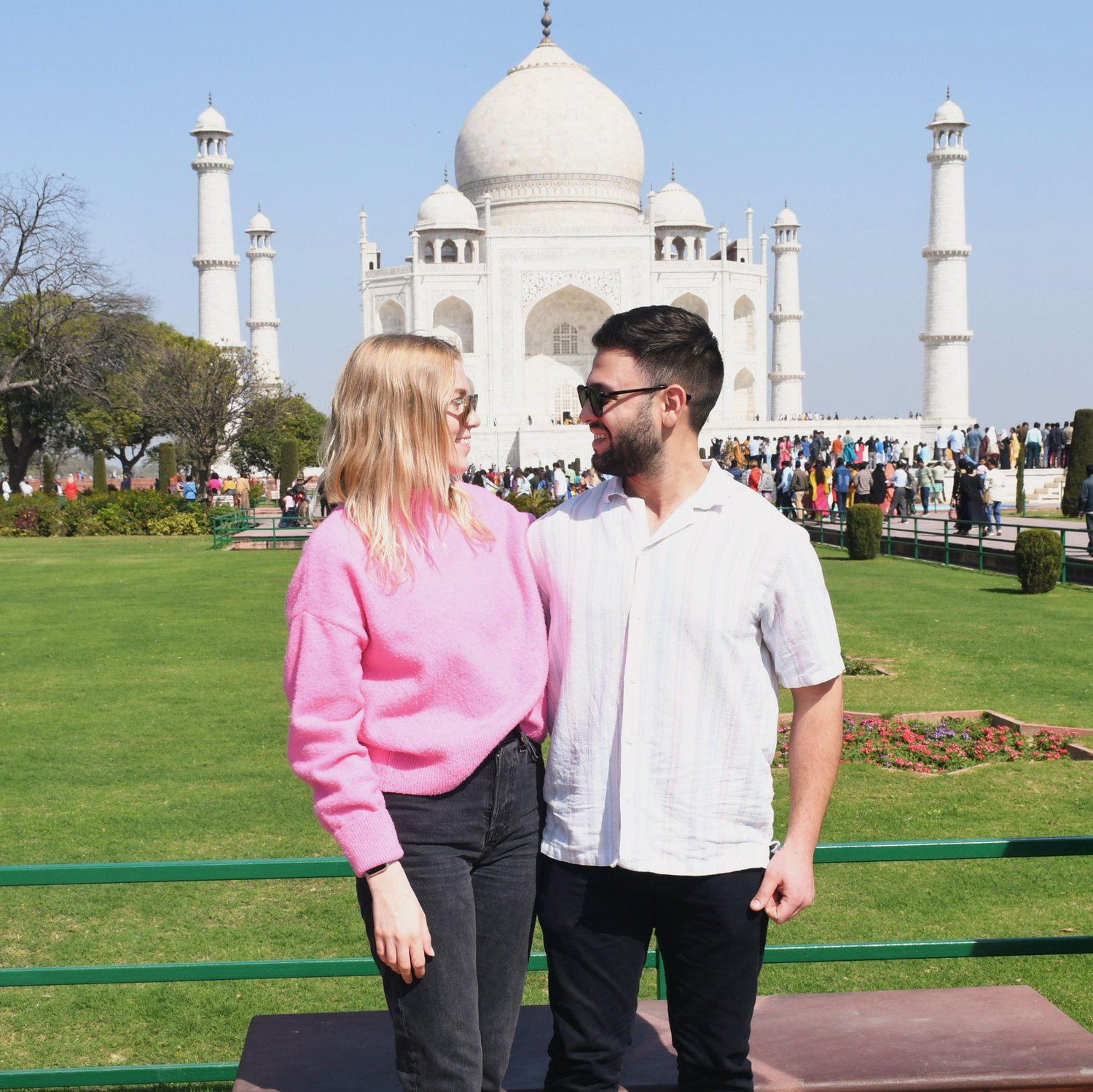 February 2023 - KP took Lauren to the Taj Mahal on Valentine's Day, setting the bar VERY high for all future Valentine's Days.