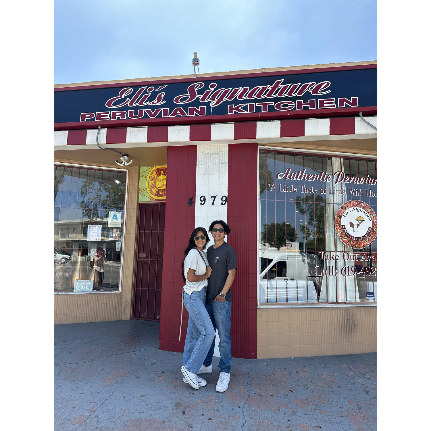 Kianas first time trying Peruvian food!