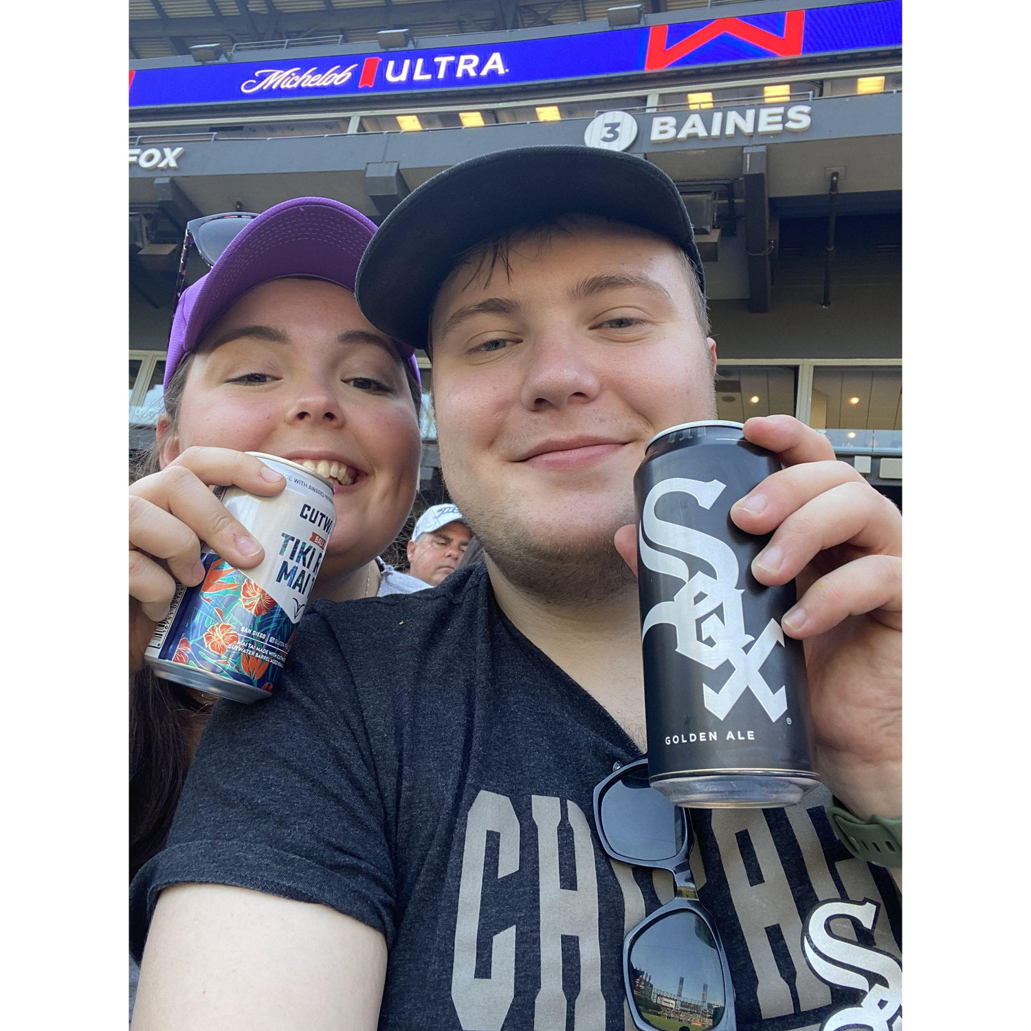 Can you believe Sean was a Cubs fan when we started dating?